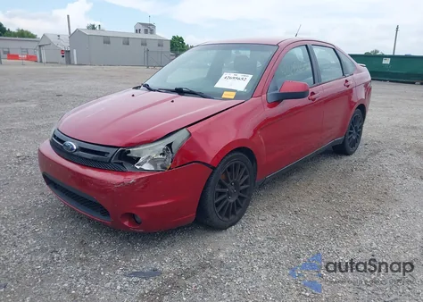 2010 Ford Focus Ses z USA, uszkodzony, nr VIN 1FAHP3GN9AW125410